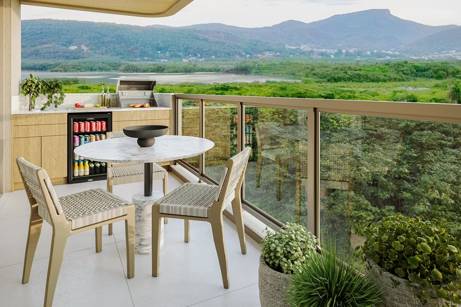 Vista arquitectónica de Conviva Itacoa, Itaipu, Niterói 7