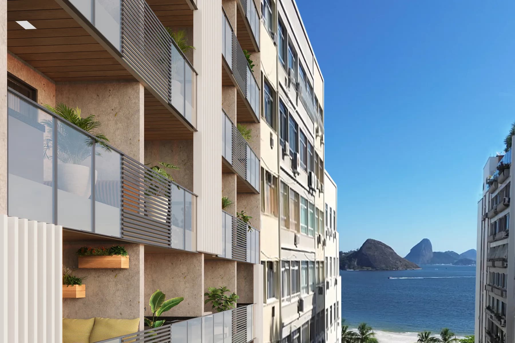Architectural view of Conviva Icaraí, Icaraí, Niterói